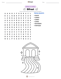 Anteprima della scheda stampabile di Bifrost