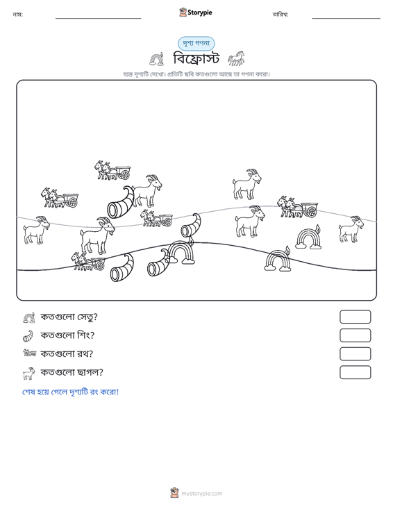 গণনা দৃশ্য