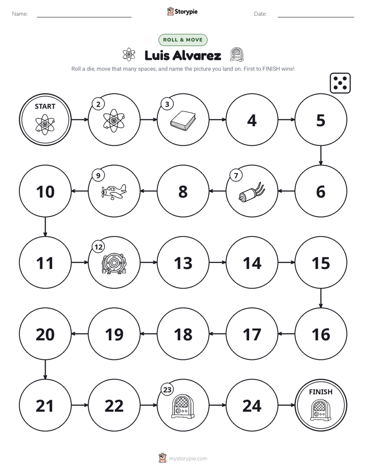 Roll & Move Game