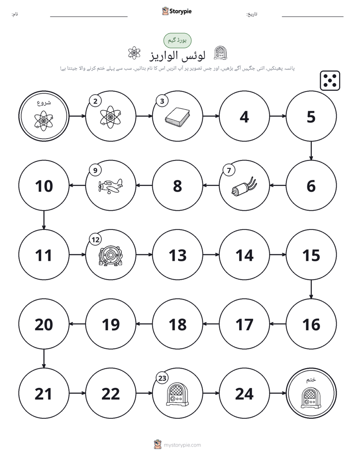 رول اور منتقل کریں کھیل
