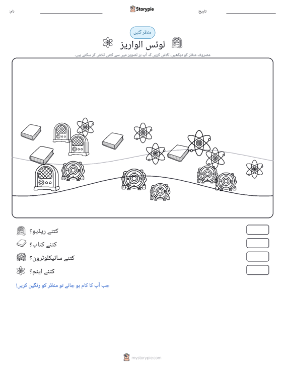 گنتی کا منظر