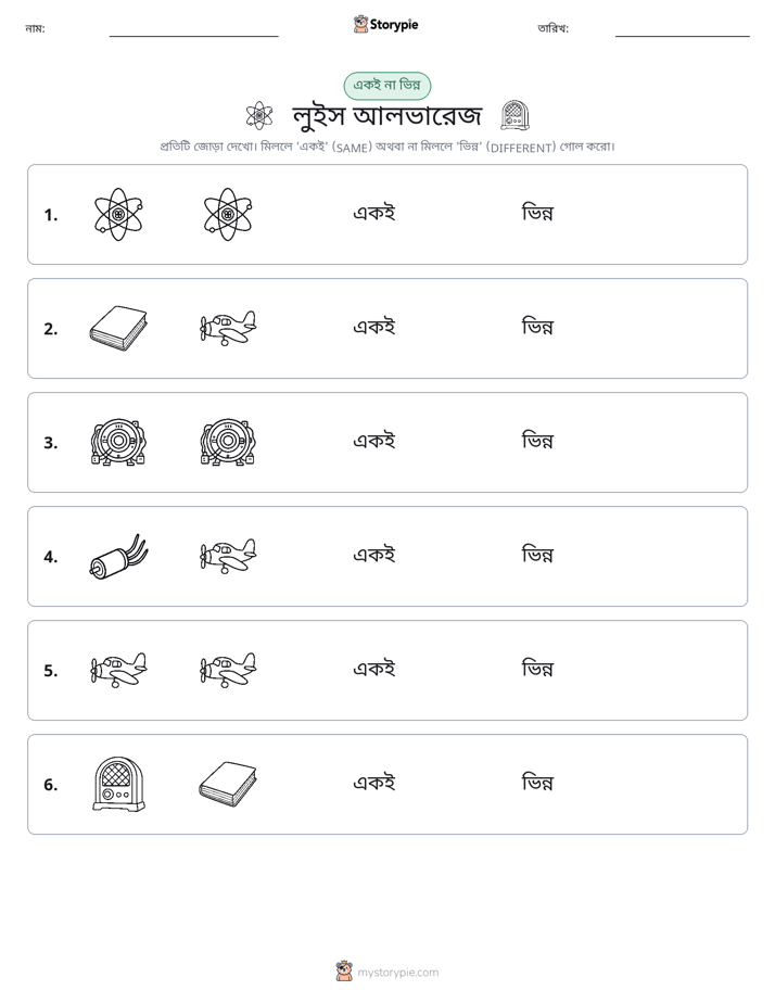 একই বা ভিন্ন