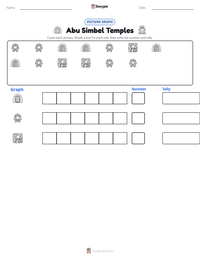 Abu Simbel Temples printable worksheet preview