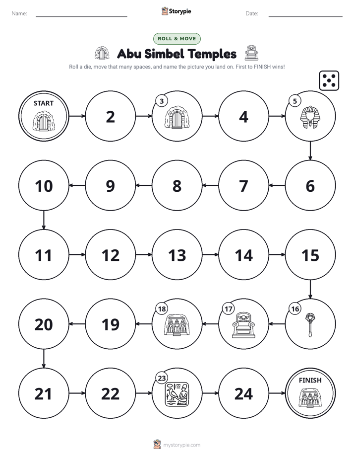 Roll & Move Game