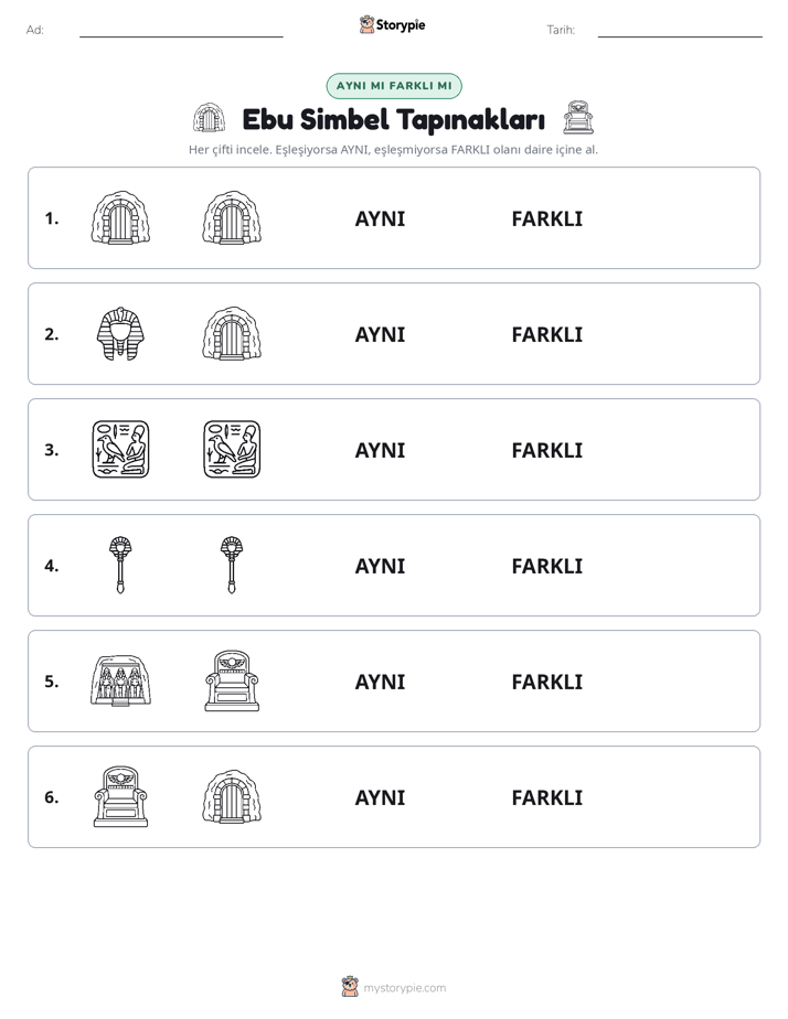 Aynı mı Farklı mı