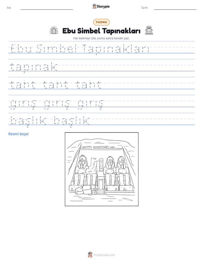 Yazma Pratiği