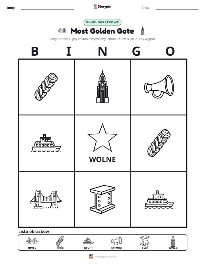 Bingo obrazkowe