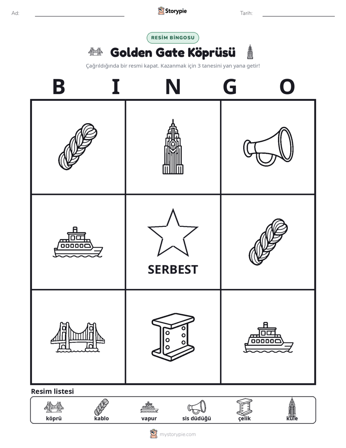 Resim Bingo