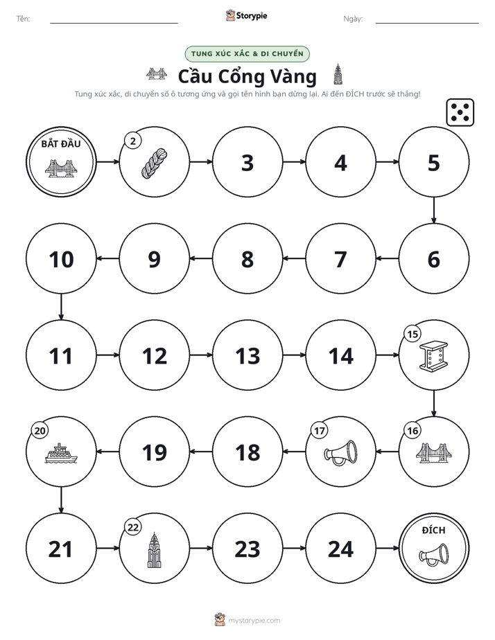 Trò Chơi Cuộn & Di Chuyển