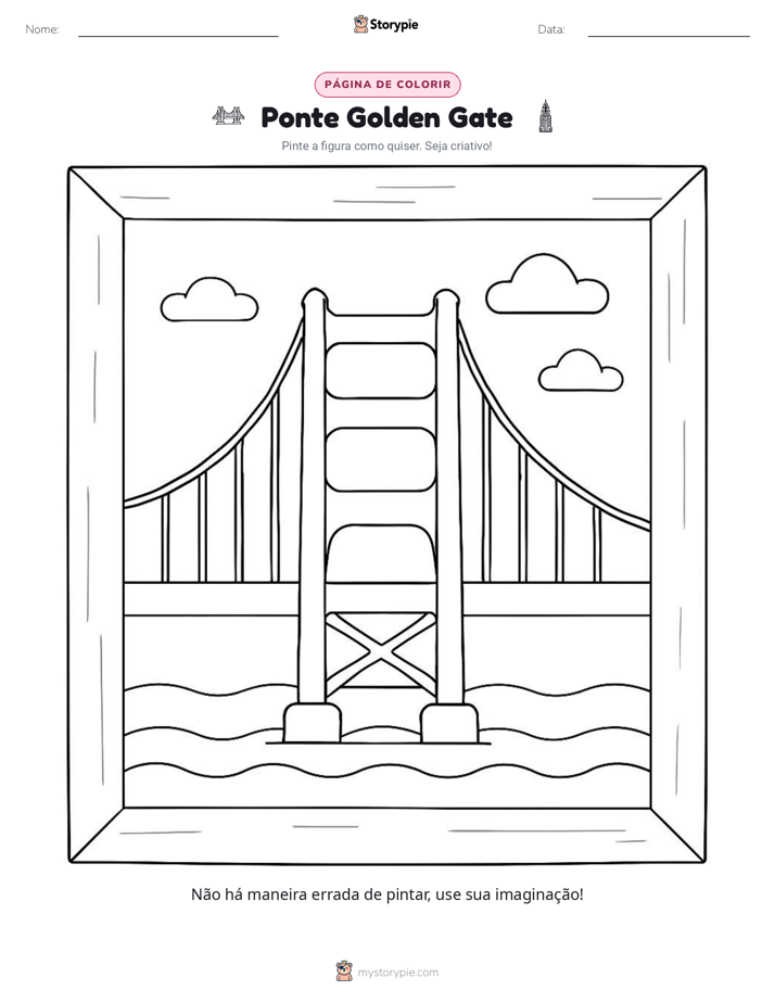 Página para colorir
