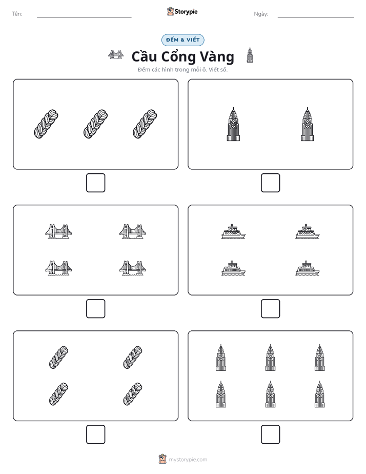 Đếm & Viết