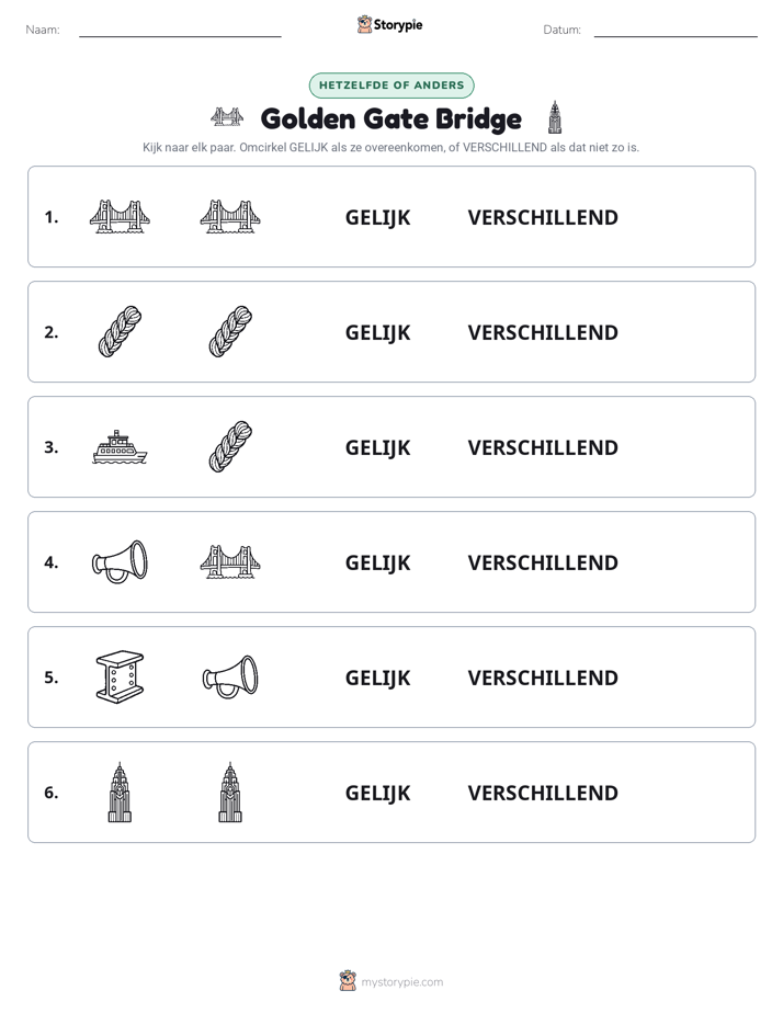 Zelfde of Verschillend