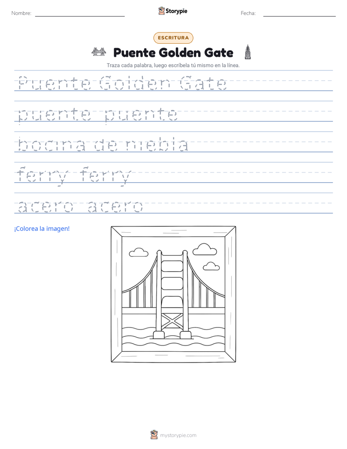 Práctica de Escritura