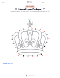 Manuel I. von Portugal druckbare Arbeitsblatt Vorschau