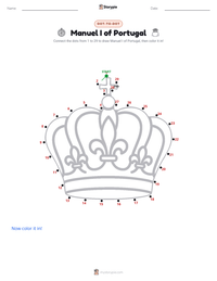 Manuel I of Portugal printable worksheet preview