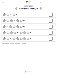 Manuel I of Portugal printable worksheet preview