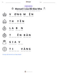 Xem trước tài liệu in sẵn Manuel I của Bồ Đào Nha