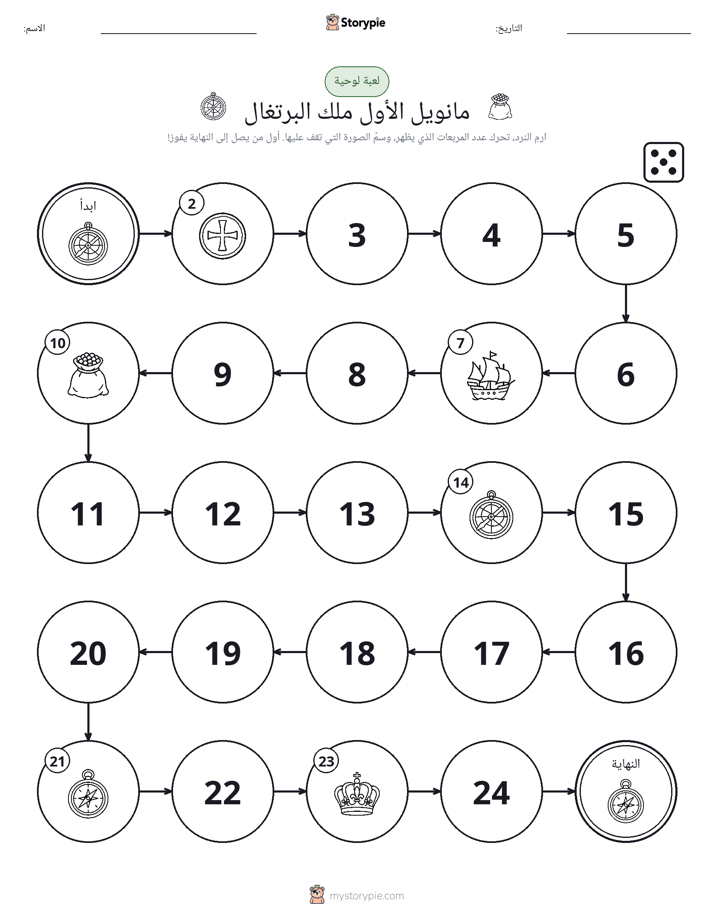 لعبة لف و تحرك