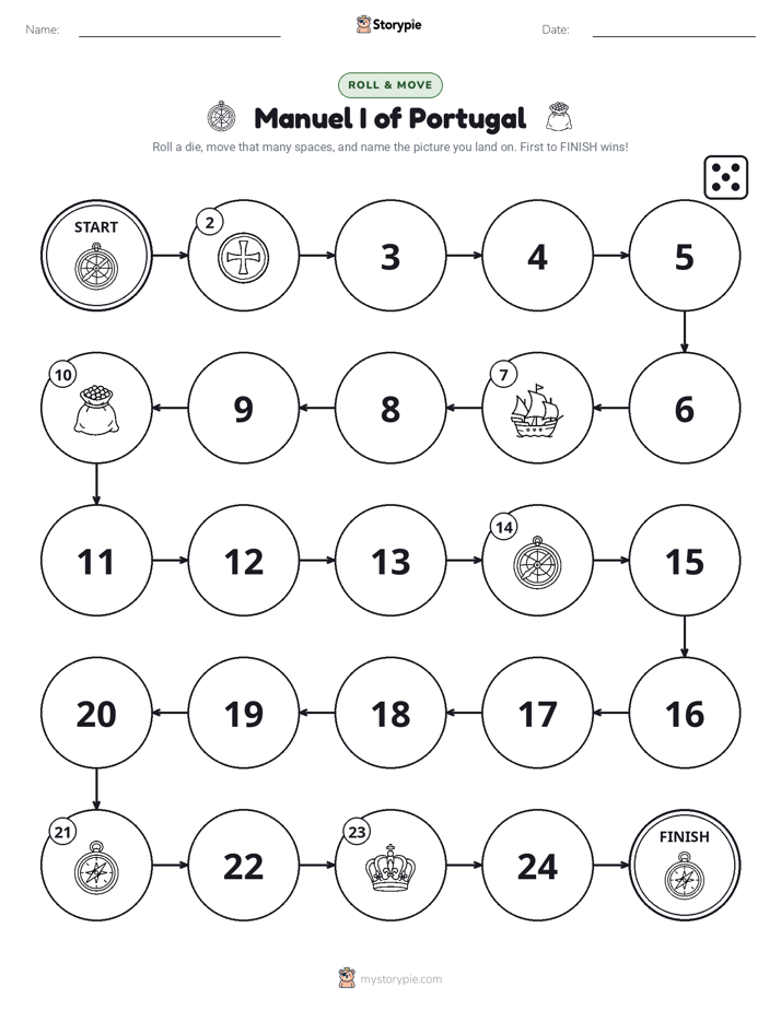 Roll & Move Game