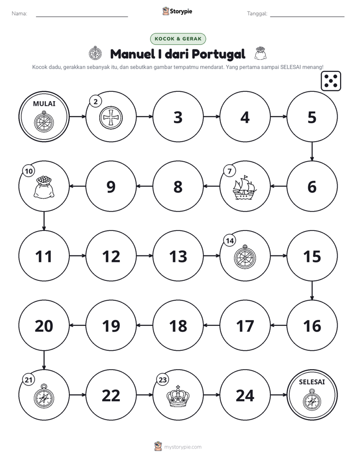 Permainan Gulung & Pindah