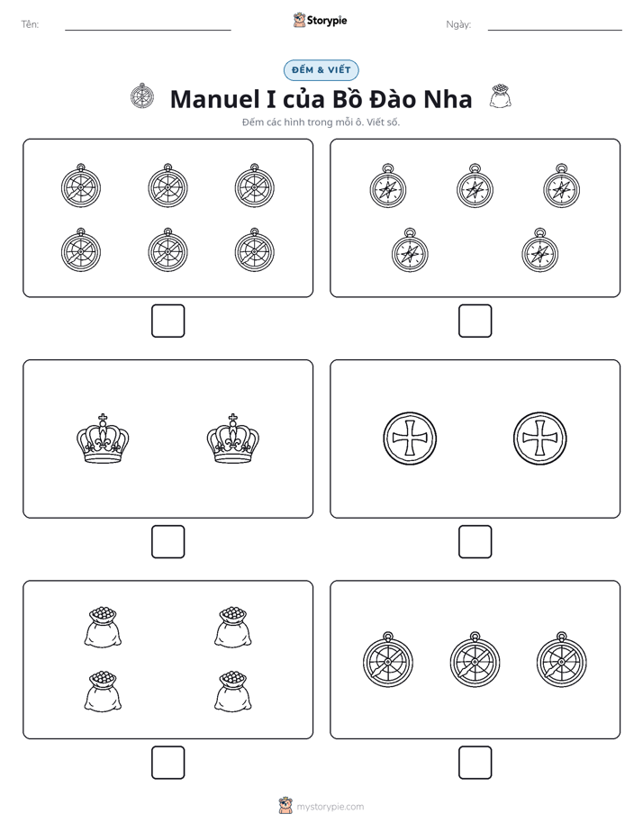 Đếm & Viết