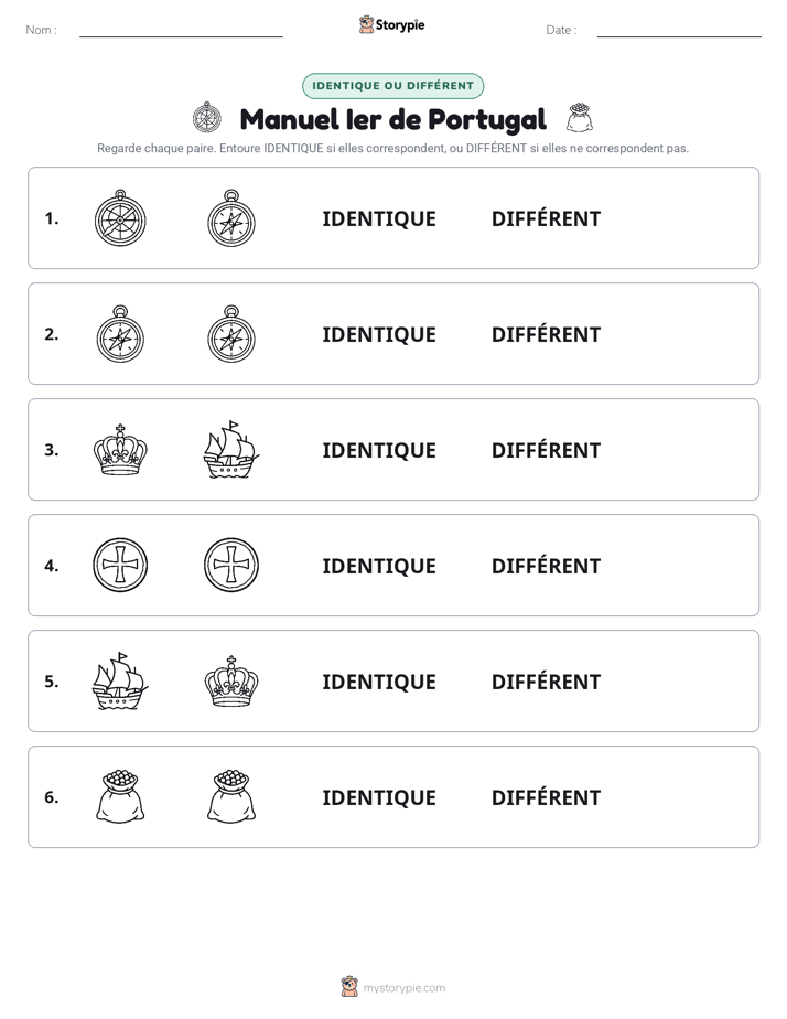 Identique ou Différent