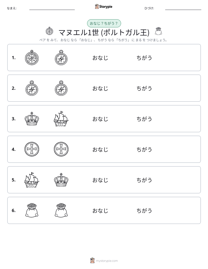 同じか違うか