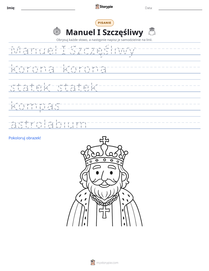 Ćwiczenie Pisania