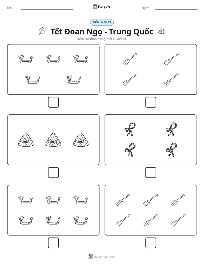 Đếm & Viết