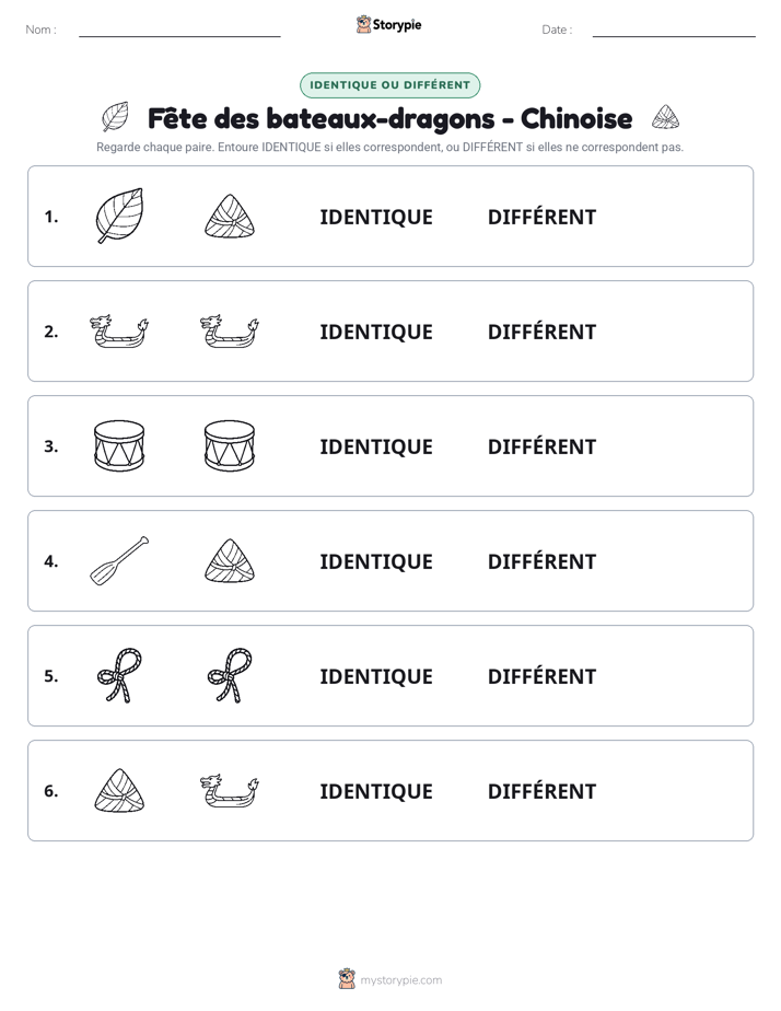 Identique ou Différent