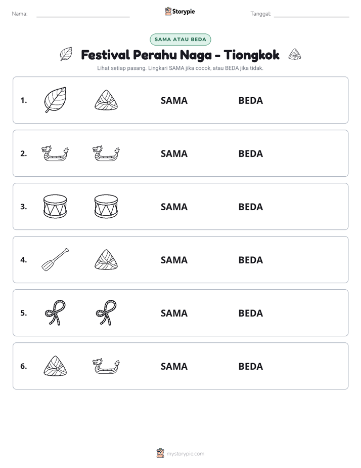 Sama atau Berbeda