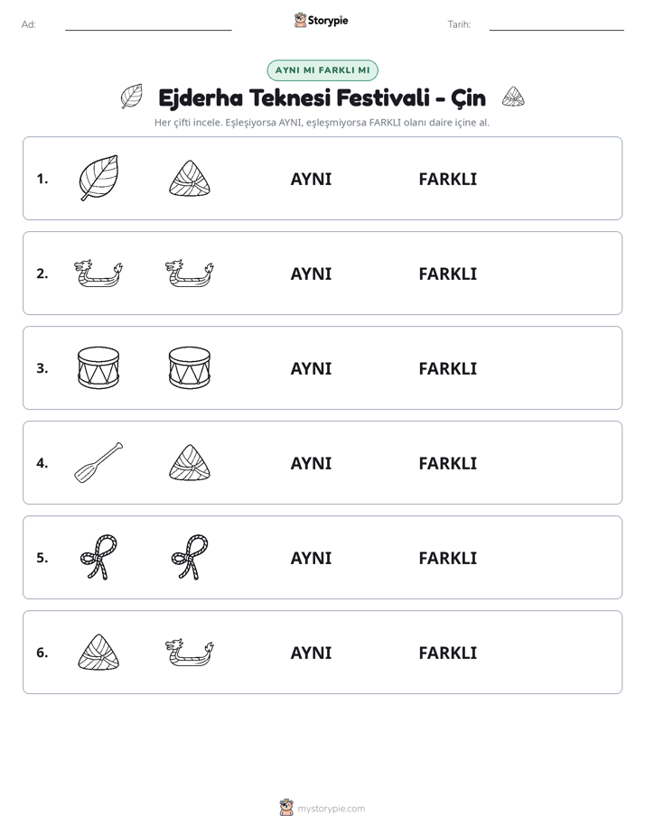 Aynı mı Farklı mı