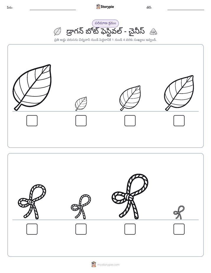 పరిమాణం క్రమం