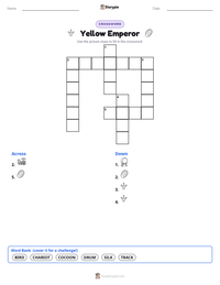 Yellow Emperor printable worksheet preview