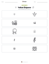 Yellow Emperor printable worksheet preview