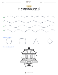 Yellow Emperor printable worksheet preview