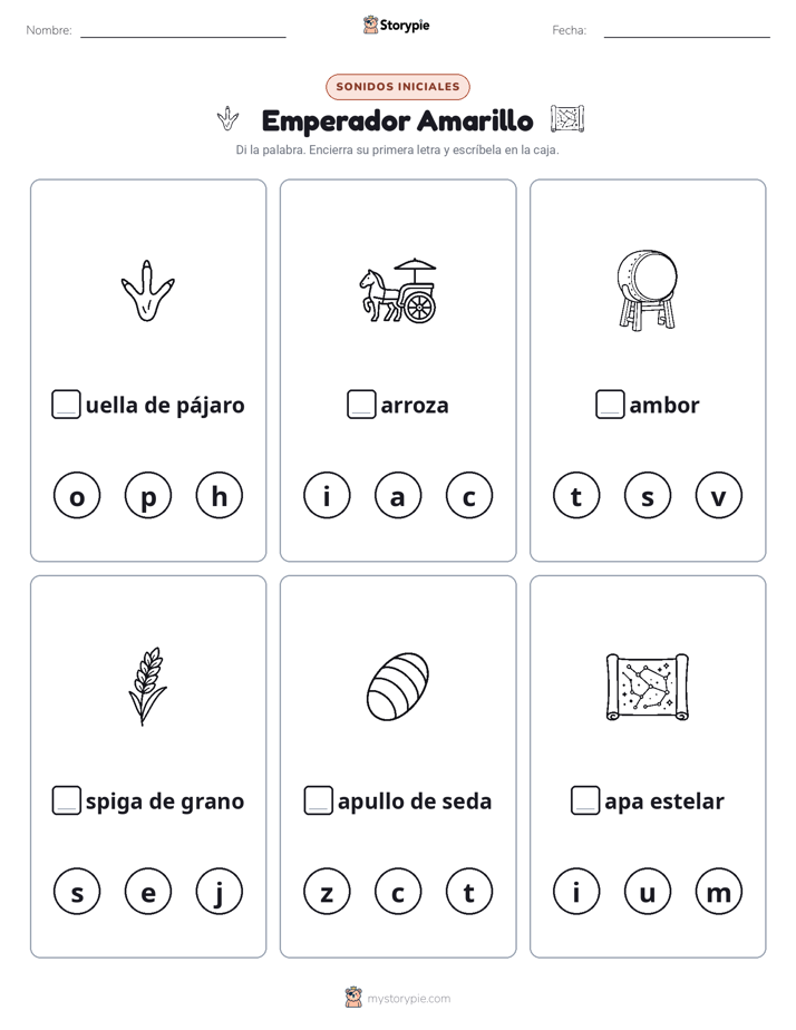 Sonidos Iniciales