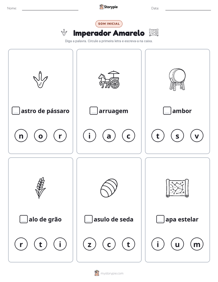 Sons Iniciais
