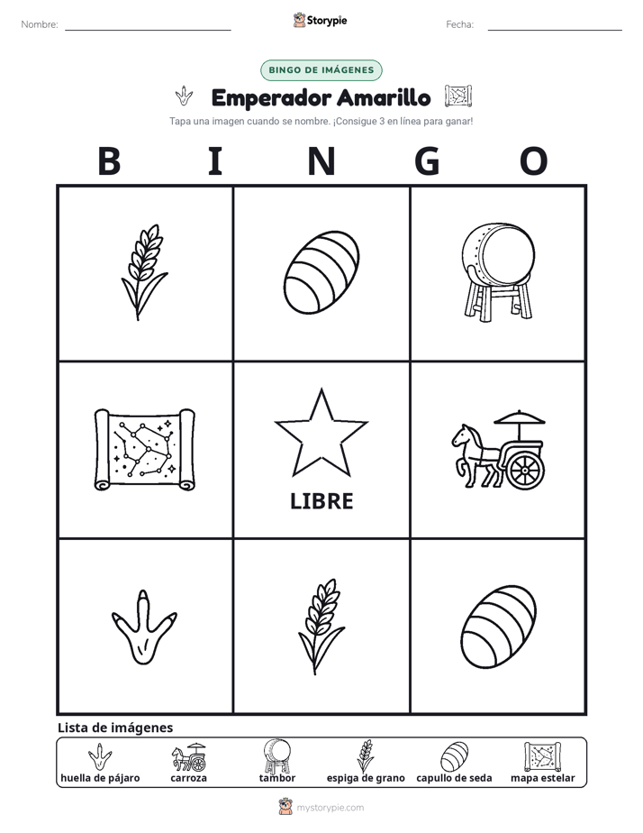 Bingo de Imágenes