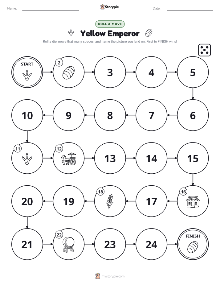 Roll & Move Game