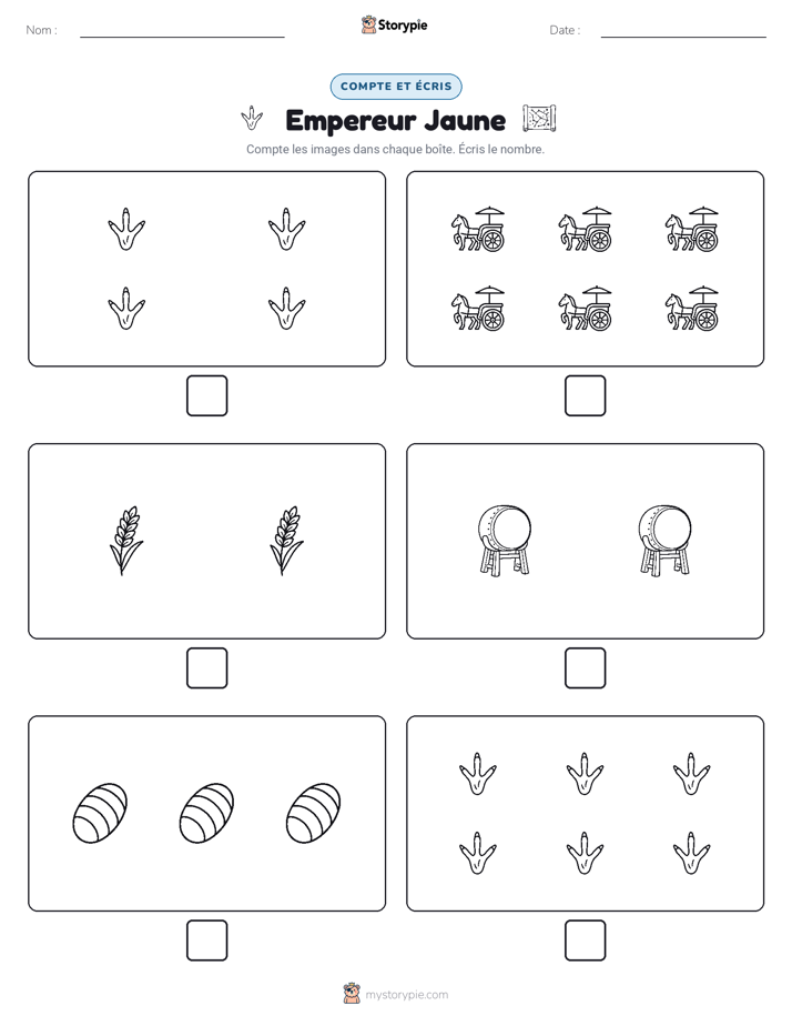 Compter & Écrire