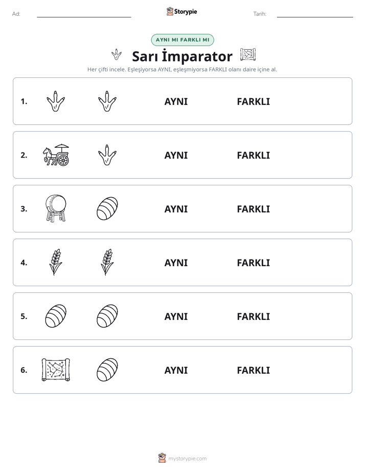 Aynı mı Farklı mı