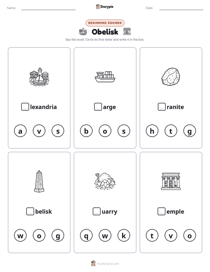Beginning Sounds