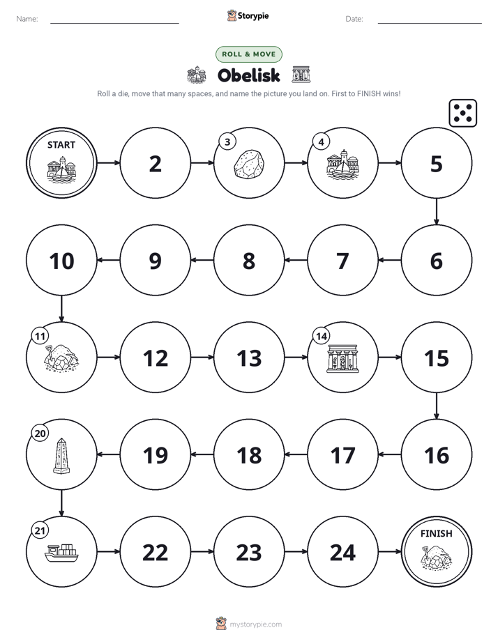 Roll & Move Game