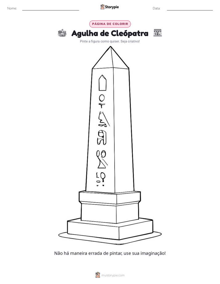 Página para colorir