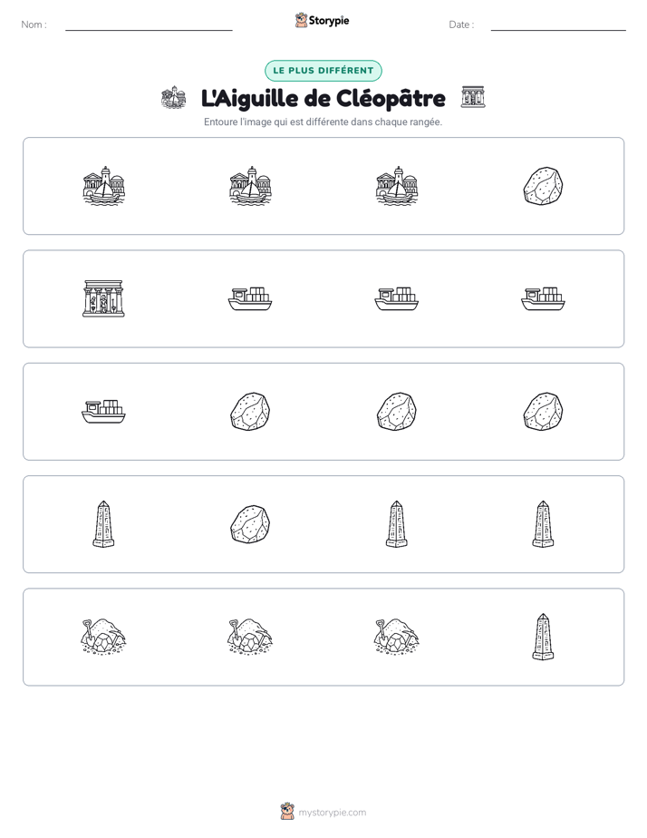 Celui qui ne correspond pas