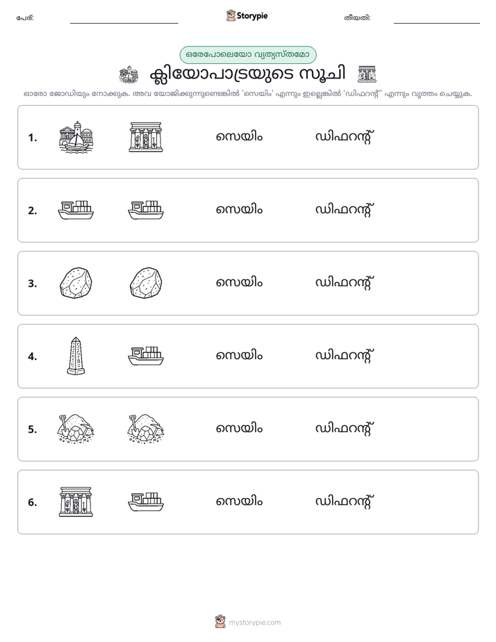 ഒന്നോ വ്യത്യാസമോ