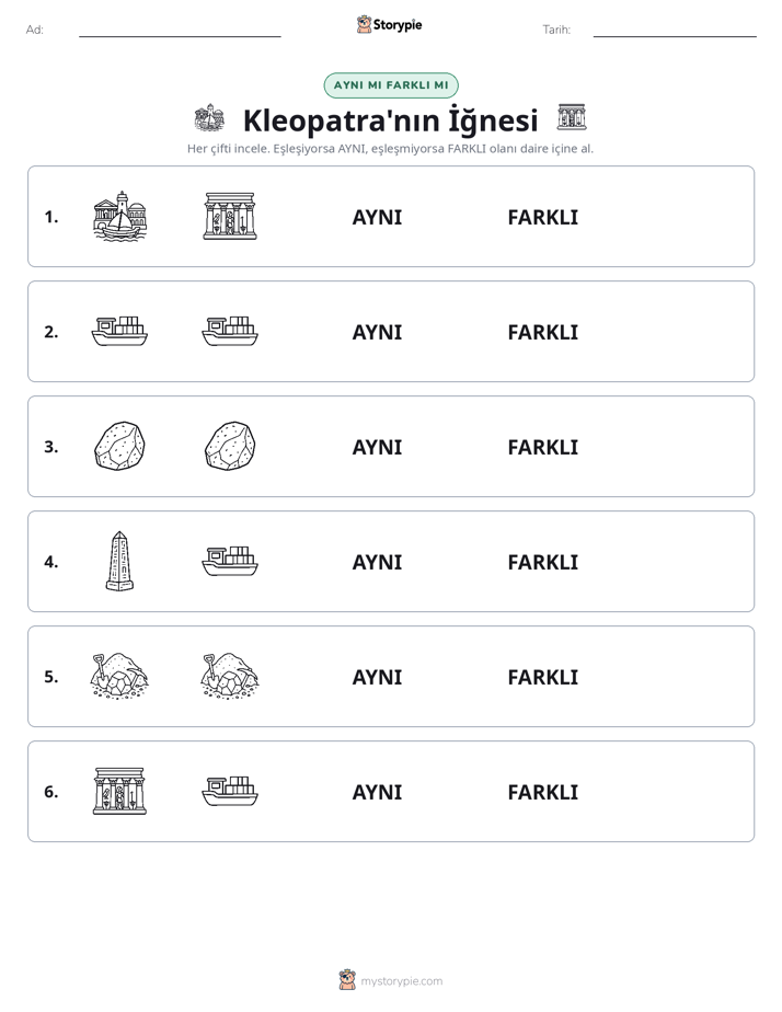 Aynı mı Farklı mı