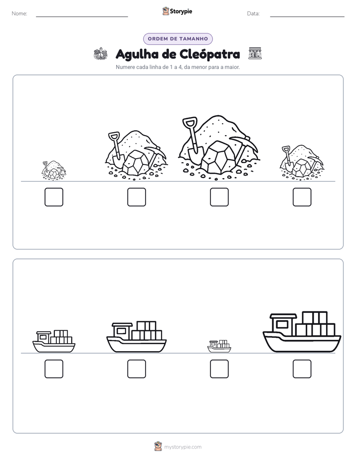 Ordem de Tamanho