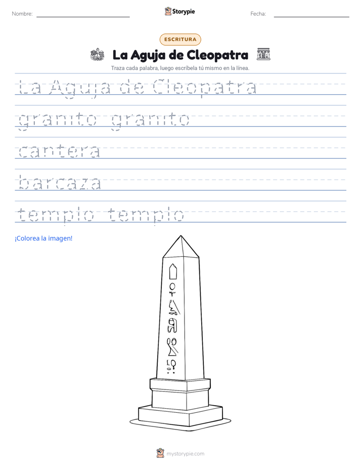 Práctica de Escritura